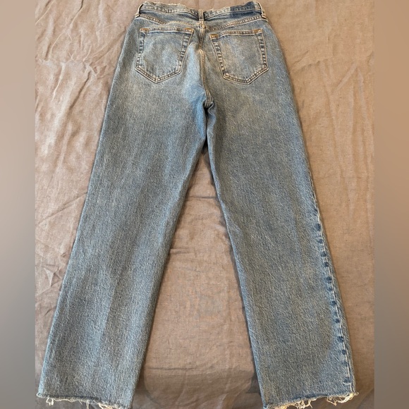 Abercrombie High Rise Curve Love Dad Jeans - Picture 9 of 11